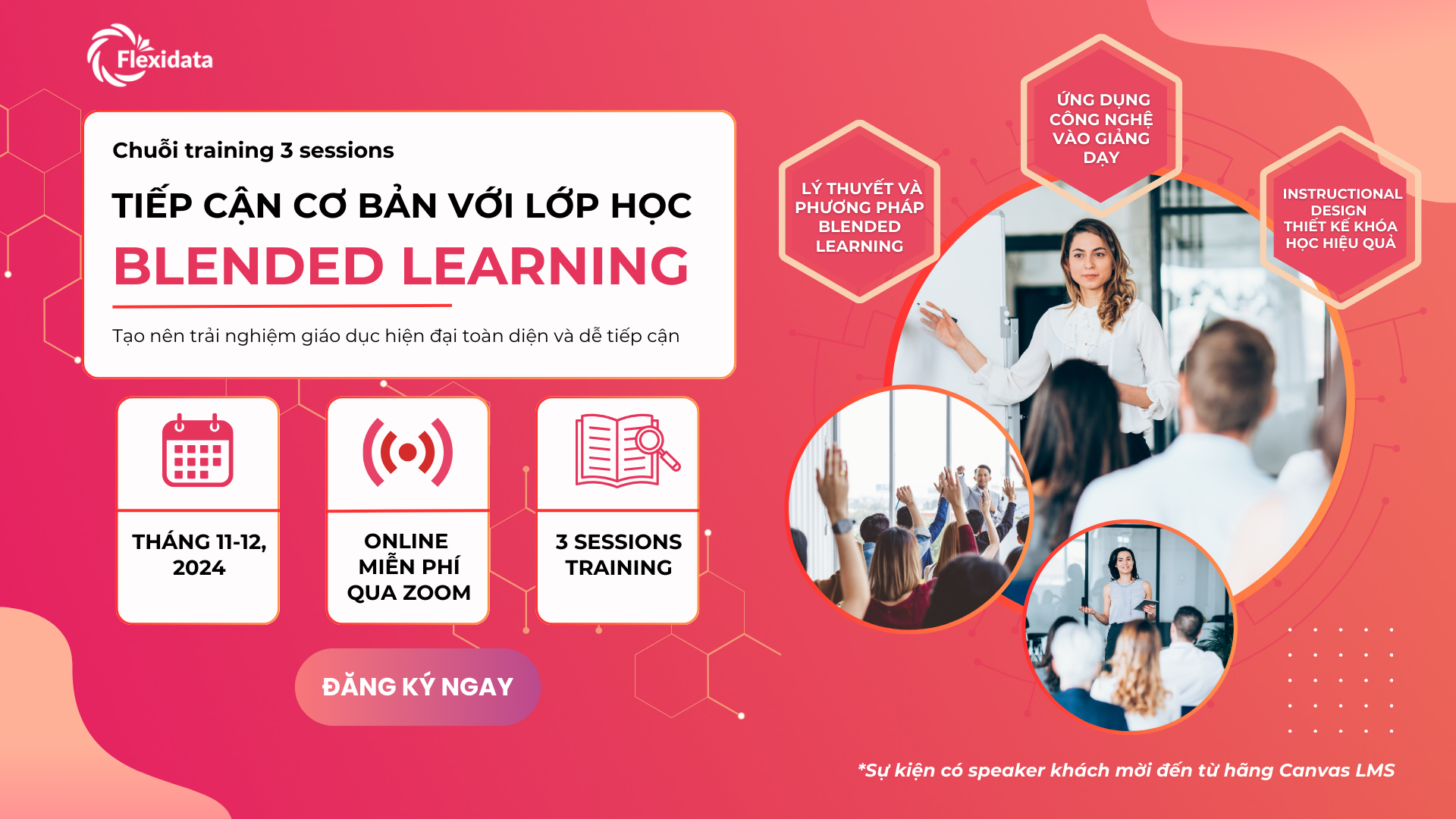 CHUỖI TRAINING 3 SESSIONS TIẾP CẬN CƠ BẢN VỚI LỚP HỌC BLENDED LEARNING